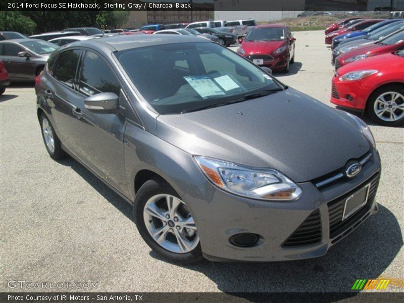 Sterling Gray / Charcoal Black 2014 Ford Focus SE Hatchback