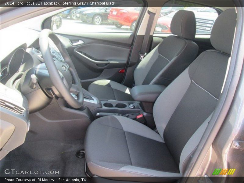 Sterling Gray / Charcoal Black 2014 Ford Focus SE Hatchback