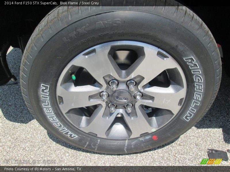 Blue Flame / Steel Grey 2014 Ford F150 STX SuperCab