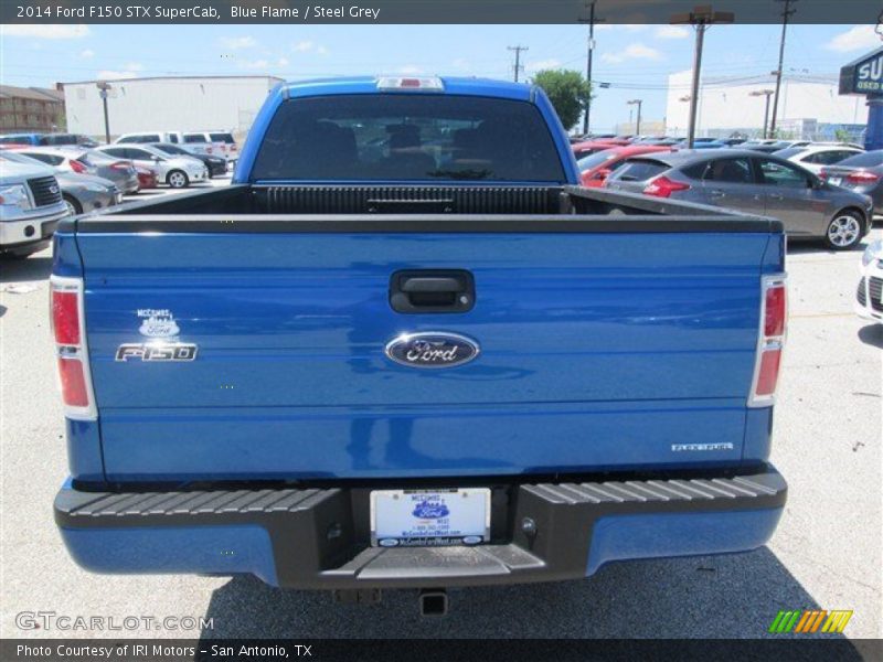 Blue Flame / Steel Grey 2014 Ford F150 STX SuperCab