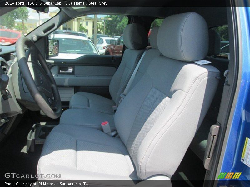 Blue Flame / Steel Grey 2014 Ford F150 STX SuperCab