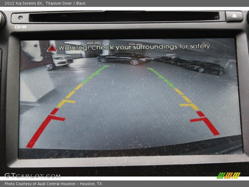 Titanium Silver / Black 2012 Kia Sorento EX
