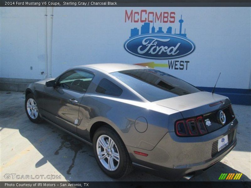 Sterling Gray / Charcoal Black 2014 Ford Mustang V6 Coupe