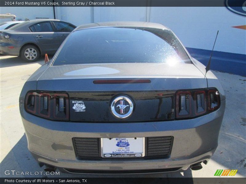 Sterling Gray / Charcoal Black 2014 Ford Mustang V6 Coupe