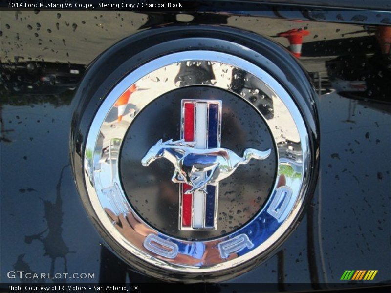 Sterling Gray / Charcoal Black 2014 Ford Mustang V6 Coupe