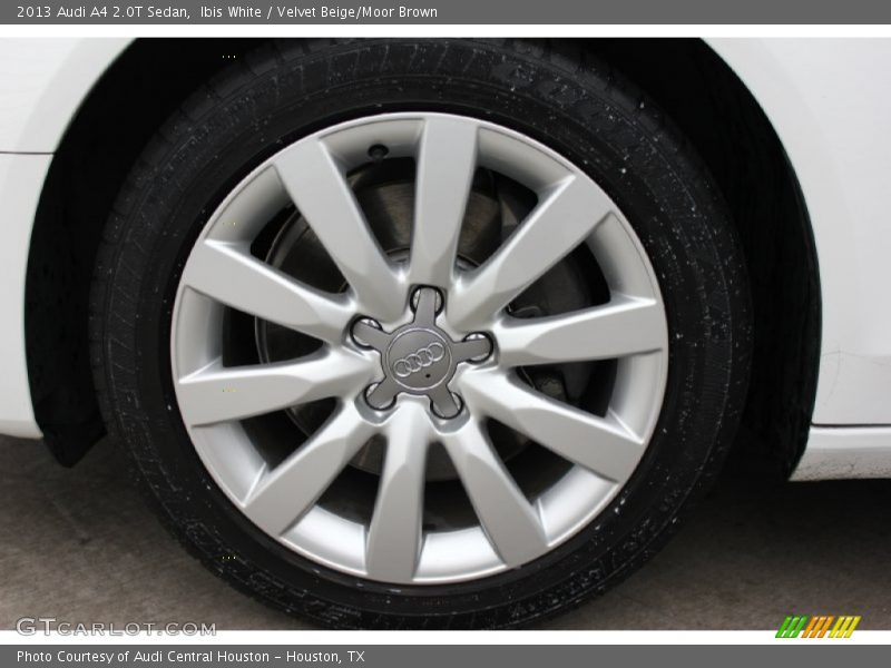 Ibis White / Velvet Beige/Moor Brown 2013 Audi A4 2.0T Sedan