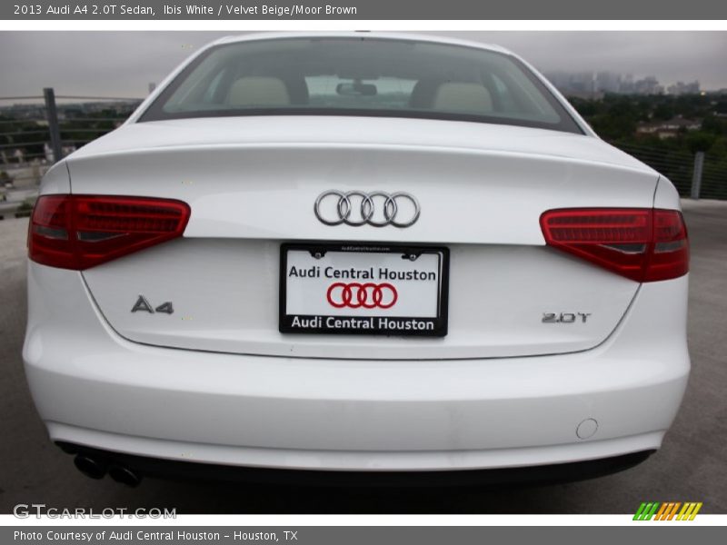 Ibis White / Velvet Beige/Moor Brown 2013 Audi A4 2.0T Sedan