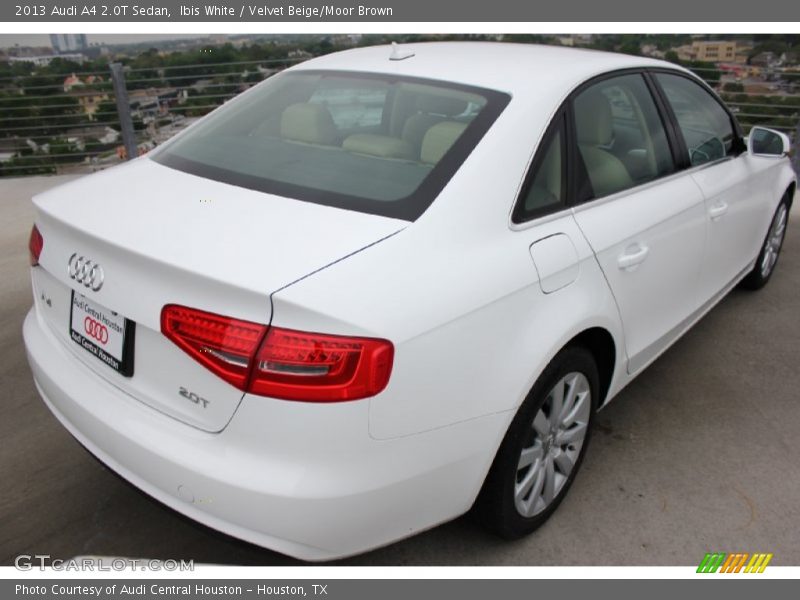 Ibis White / Velvet Beige/Moor Brown 2013 Audi A4 2.0T Sedan