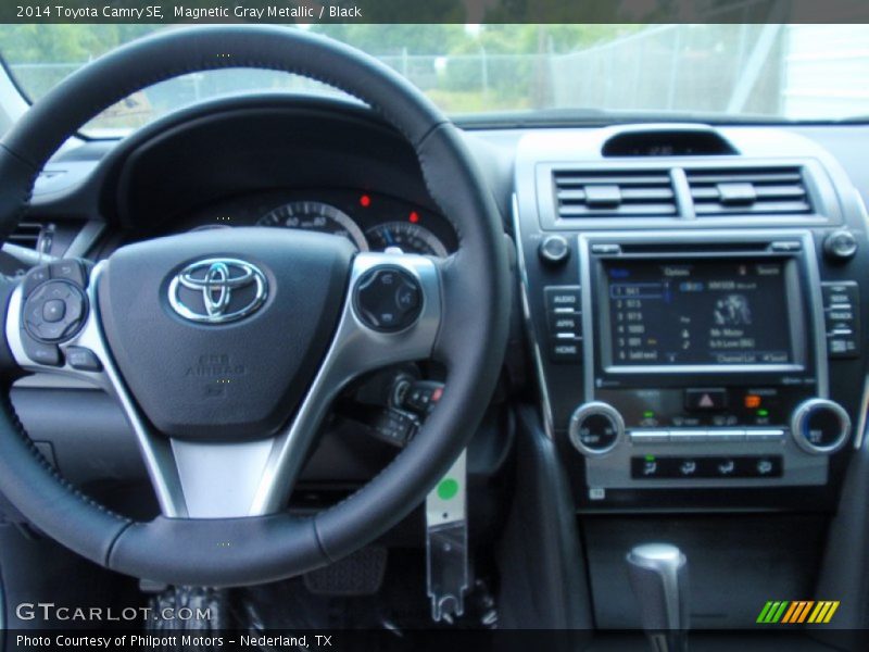 Magnetic Gray Metallic / Black 2014 Toyota Camry SE