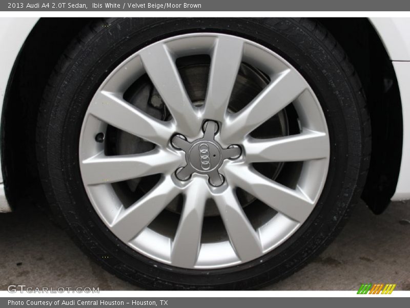Ibis White / Velvet Beige/Moor Brown 2013 Audi A4 2.0T Sedan