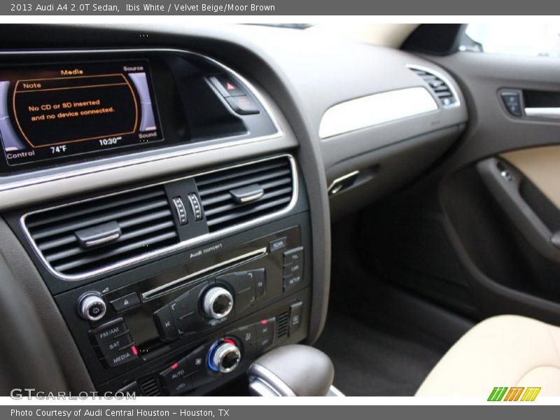 Ibis White / Velvet Beige/Moor Brown 2013 Audi A4 2.0T Sedan