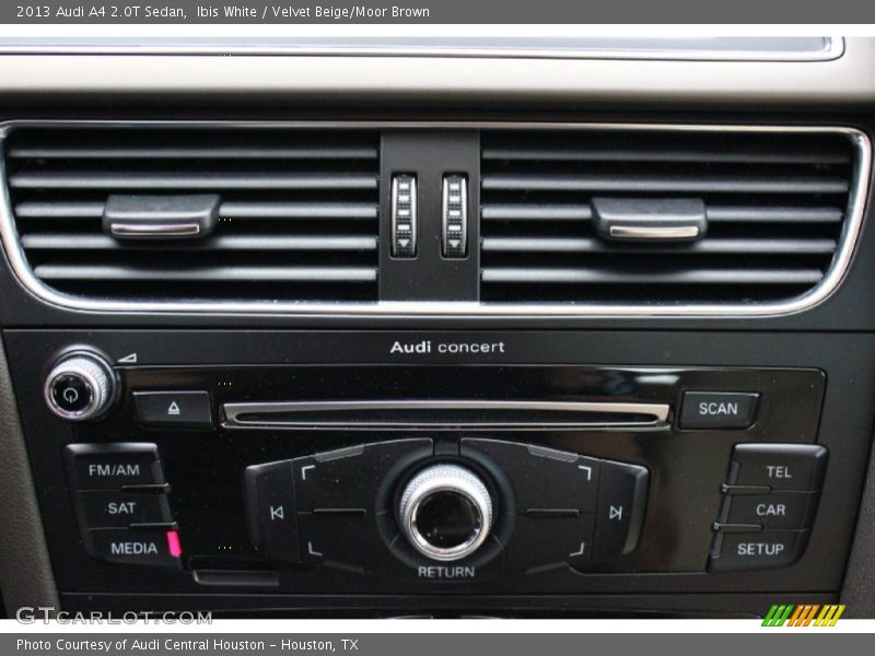 Ibis White / Velvet Beige/Moor Brown 2013 Audi A4 2.0T Sedan