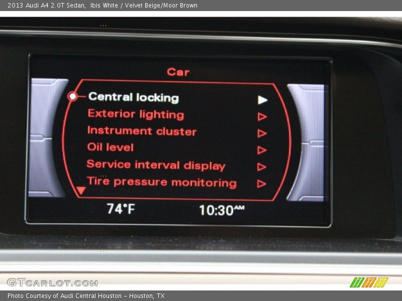 Ibis White / Velvet Beige/Moor Brown 2013 Audi A4 2.0T Sedan