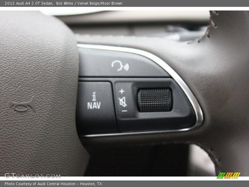 Ibis White / Velvet Beige/Moor Brown 2013 Audi A4 2.0T Sedan