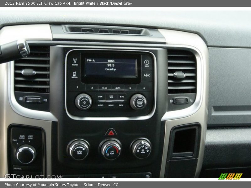 Controls of 2013 2500 SLT Crew Cab 4x4