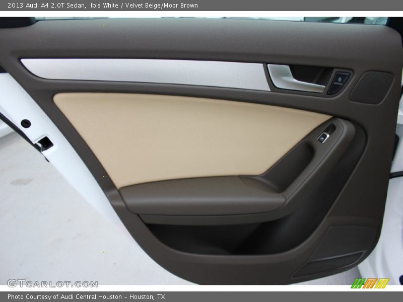 Ibis White / Velvet Beige/Moor Brown 2013 Audi A4 2.0T Sedan