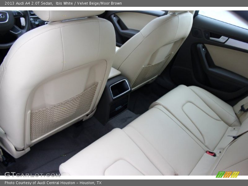 Ibis White / Velvet Beige/Moor Brown 2013 Audi A4 2.0T Sedan