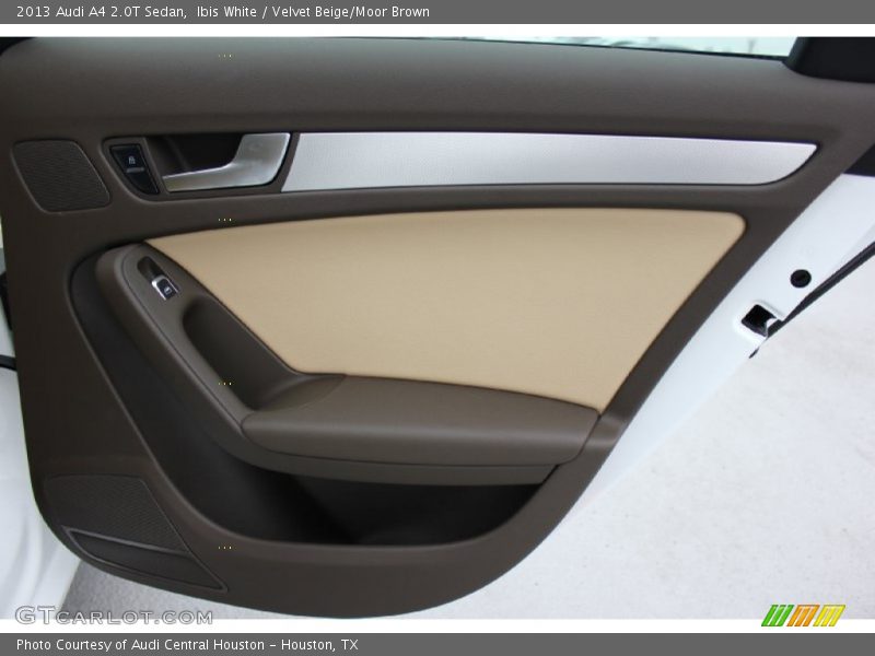 Ibis White / Velvet Beige/Moor Brown 2013 Audi A4 2.0T Sedan