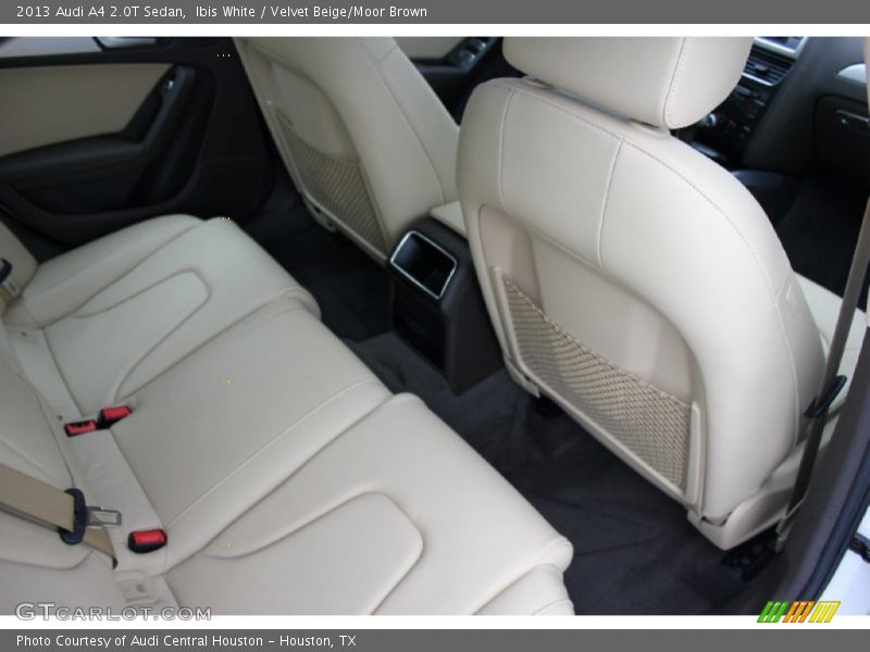 Ibis White / Velvet Beige/Moor Brown 2013 Audi A4 2.0T Sedan