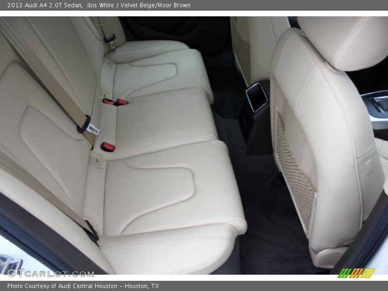 Ibis White / Velvet Beige/Moor Brown 2013 Audi A4 2.0T Sedan