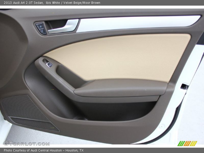 Ibis White / Velvet Beige/Moor Brown 2013 Audi A4 2.0T Sedan