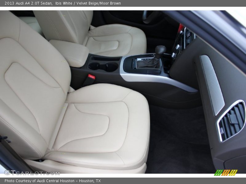 Ibis White / Velvet Beige/Moor Brown 2013 Audi A4 2.0T Sedan