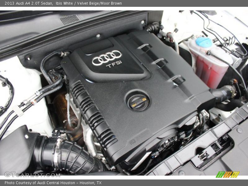 Ibis White / Velvet Beige/Moor Brown 2013 Audi A4 2.0T Sedan