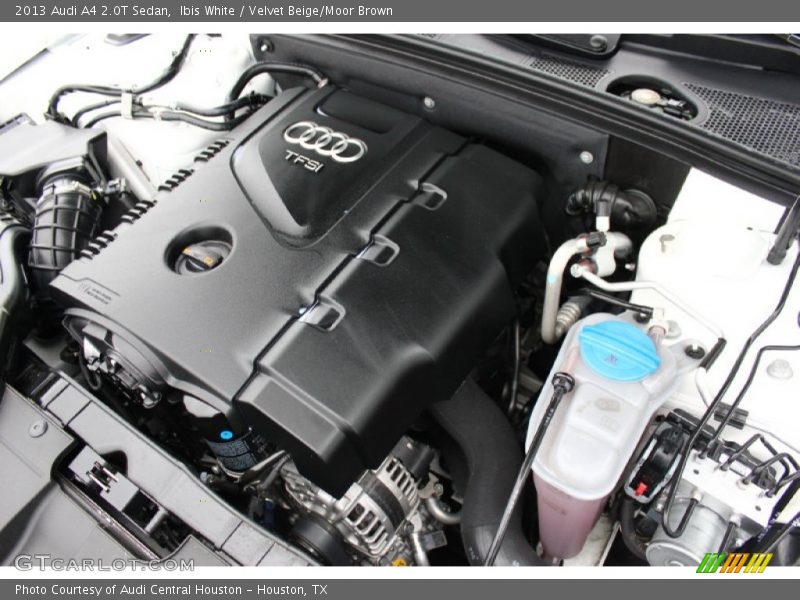 Ibis White / Velvet Beige/Moor Brown 2013 Audi A4 2.0T Sedan