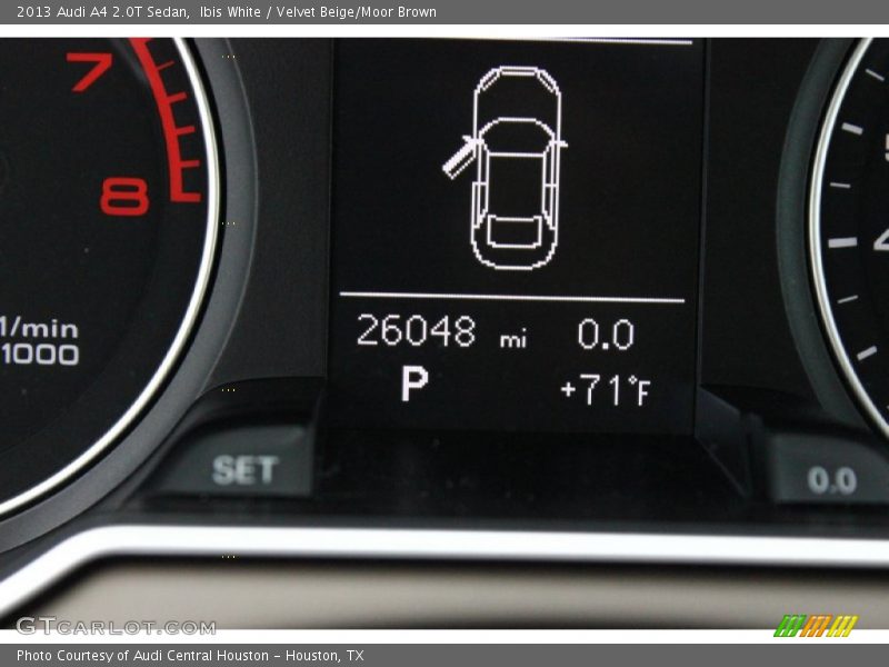 Ibis White / Velvet Beige/Moor Brown 2013 Audi A4 2.0T Sedan