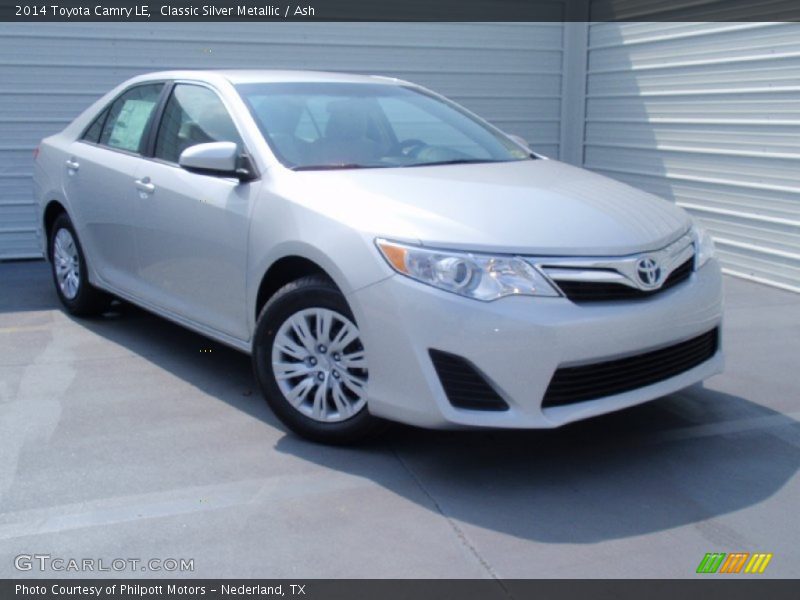 Classic Silver Metallic / Ash 2014 Toyota Camry LE