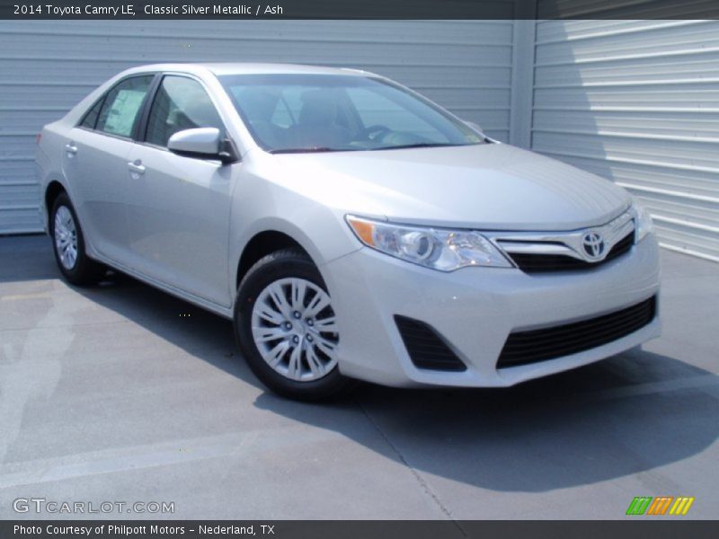 Classic Silver Metallic / Ash 2014 Toyota Camry LE