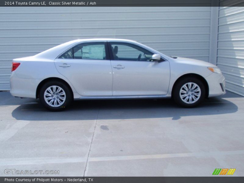 Classic Silver Metallic / Ash 2014 Toyota Camry LE