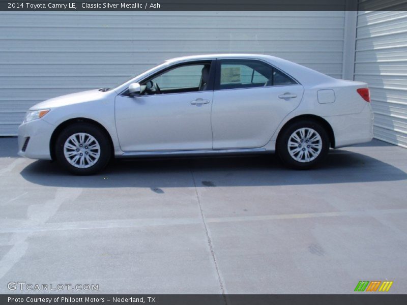 Classic Silver Metallic / Ash 2014 Toyota Camry LE