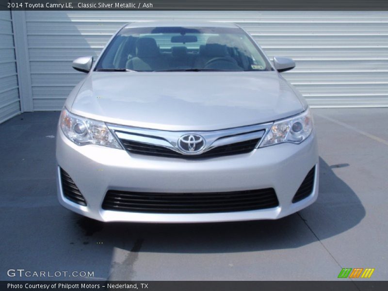 Classic Silver Metallic / Ash 2014 Toyota Camry LE