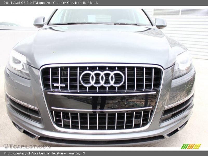 Graphite Gray Metallic / Black 2014 Audi Q7 3.0 TDI quattro