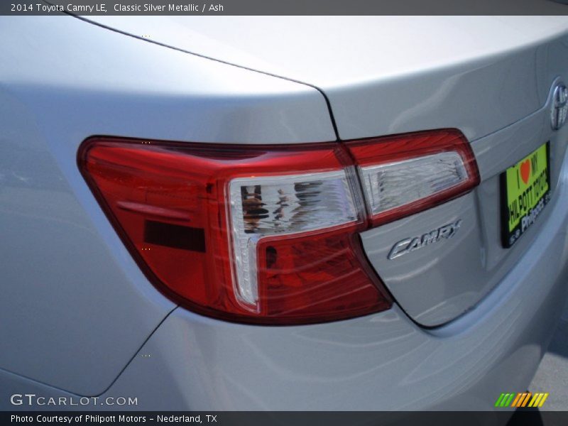 Classic Silver Metallic / Ash 2014 Toyota Camry LE