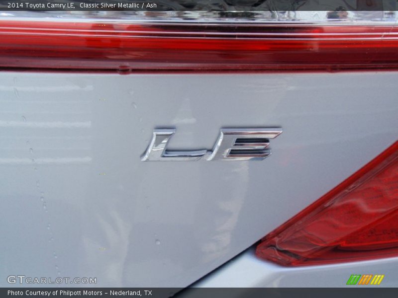 Classic Silver Metallic / Ash 2014 Toyota Camry LE