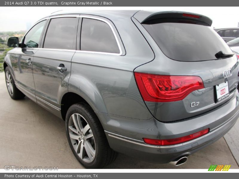 Graphite Gray Metallic / Black 2014 Audi Q7 3.0 TDI quattro