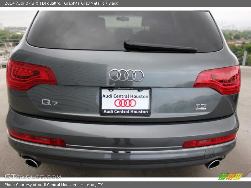 Graphite Gray Metallic / Black 2014 Audi Q7 3.0 TDI quattro