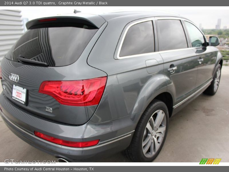 Graphite Gray Metallic / Black 2014 Audi Q7 3.0 TDI quattro