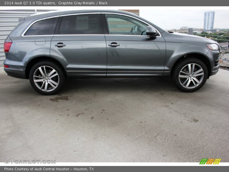 Graphite Gray Metallic / Black 2014 Audi Q7 3.0 TDI quattro