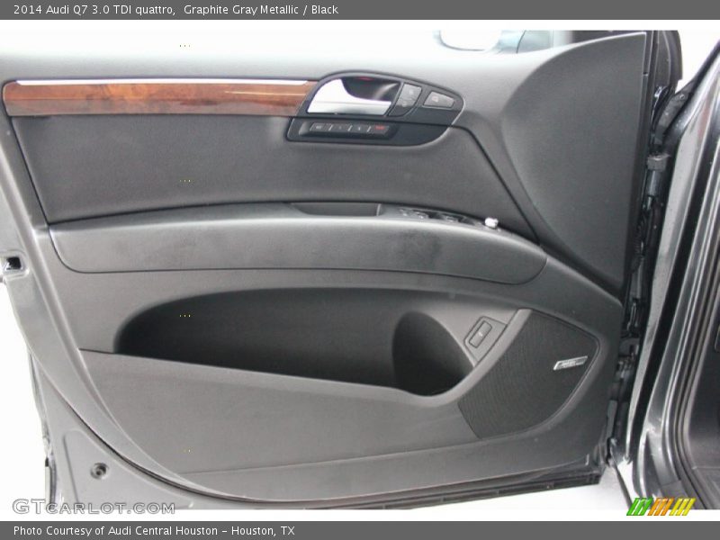 Graphite Gray Metallic / Black 2014 Audi Q7 3.0 TDI quattro