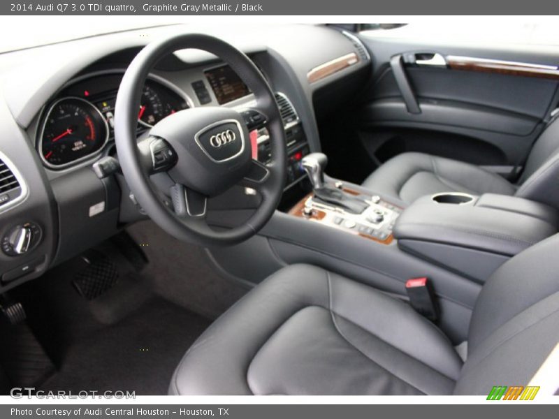 Graphite Gray Metallic / Black 2014 Audi Q7 3.0 TDI quattro