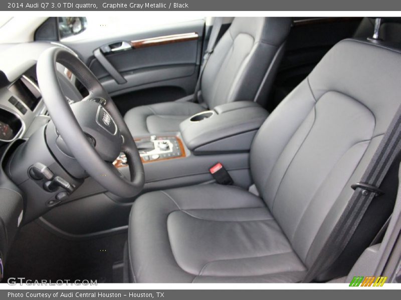 Graphite Gray Metallic / Black 2014 Audi Q7 3.0 TDI quattro