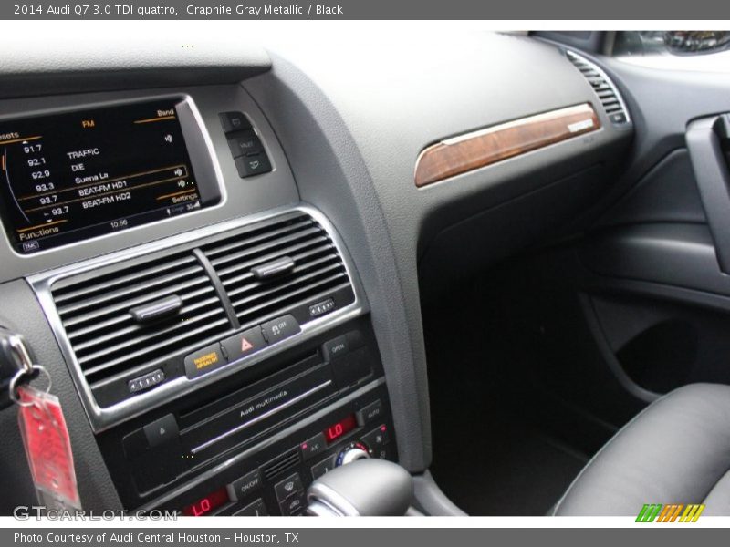 Graphite Gray Metallic / Black 2014 Audi Q7 3.0 TDI quattro