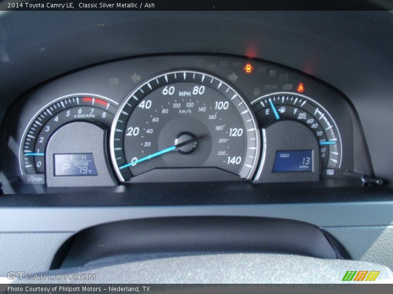 Classic Silver Metallic / Ash 2014 Toyota Camry LE