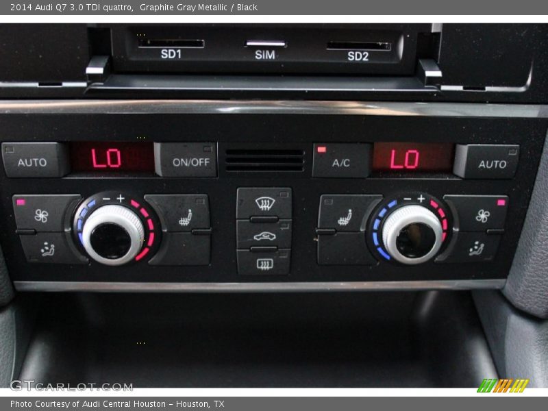 Graphite Gray Metallic / Black 2014 Audi Q7 3.0 TDI quattro