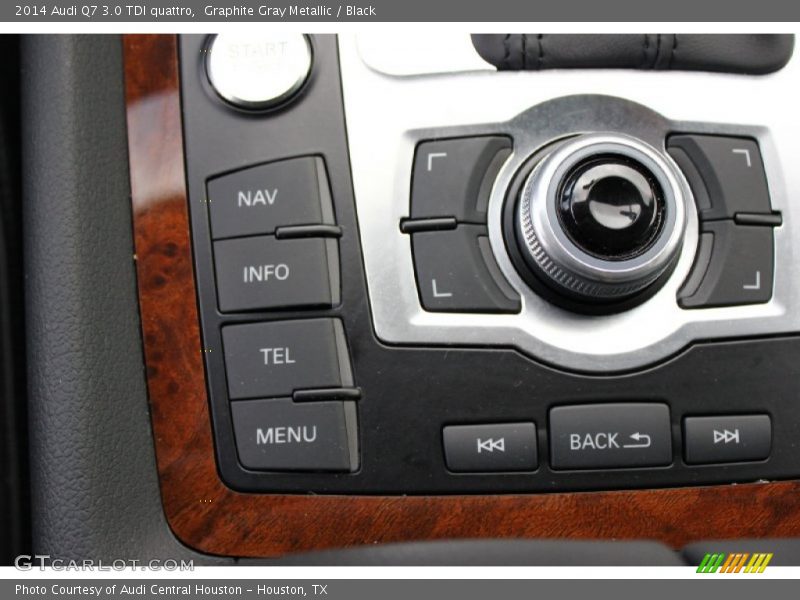 Graphite Gray Metallic / Black 2014 Audi Q7 3.0 TDI quattro