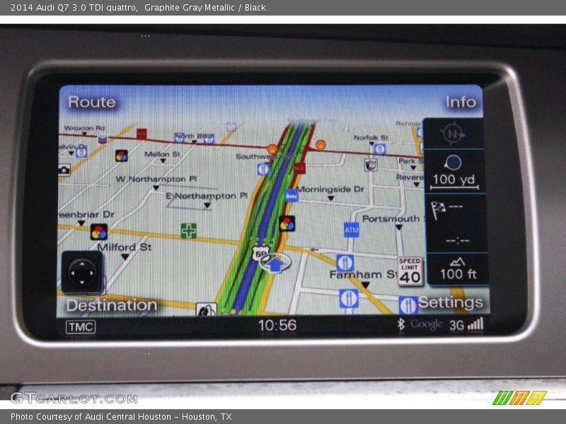 Graphite Gray Metallic / Black 2014 Audi Q7 3.0 TDI quattro