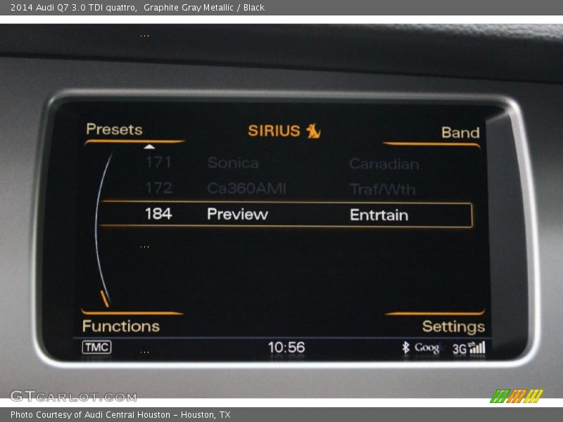 Graphite Gray Metallic / Black 2014 Audi Q7 3.0 TDI quattro